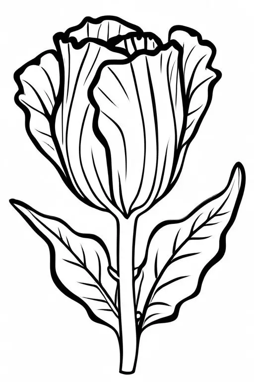 Radicchio Coloring Page 20 for Kids