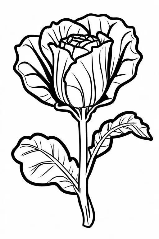 Radicchio Coloring Page 21 for Kids