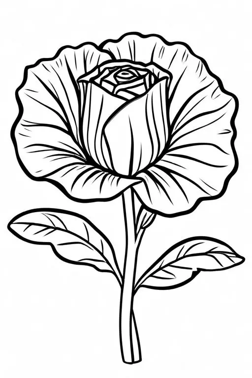 Radicchio Coloring Page 25 for Kids