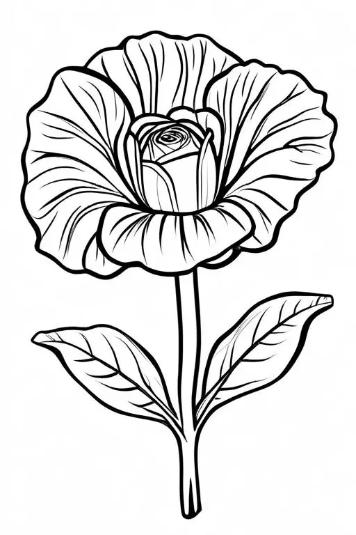 Radicchio Coloring Page 5 for Kids