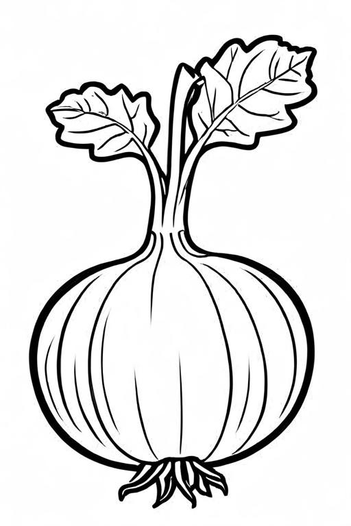 Rutabaga Coloring Page 12 for Kids