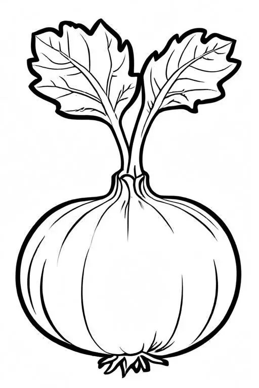 Rutabaga Coloring Page 22 for Kids