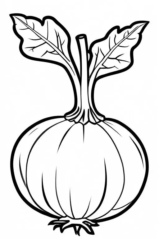 Rutabaga Coloring Page 23 for Kids