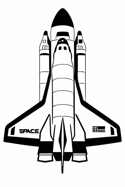 Space Coloring Page 19 for Kids