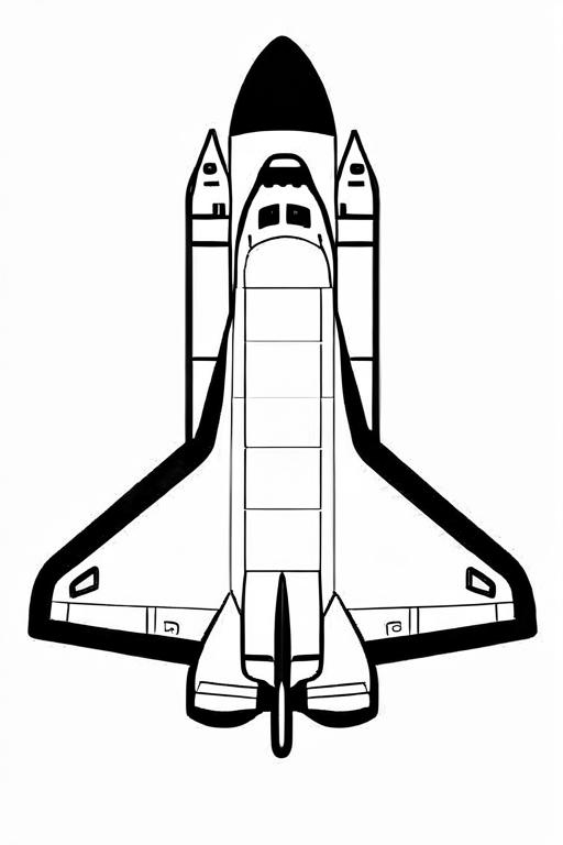 Space Coloring Page 23 for Kids