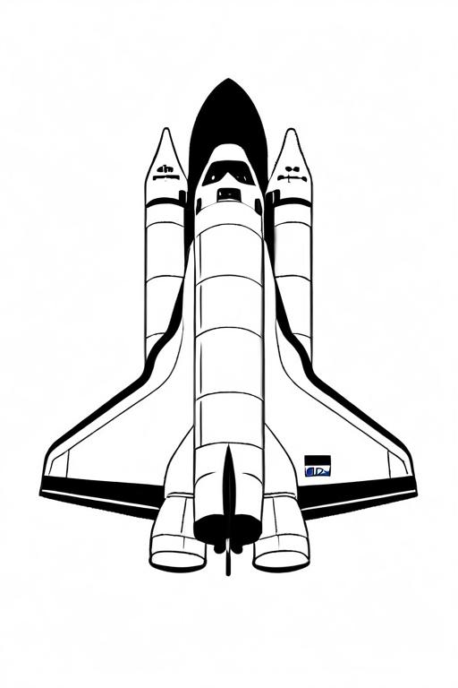 Space Coloring Page 24 for Kids