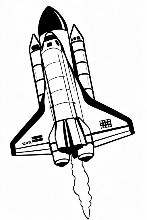 Space Coloring Page 25 for Kids