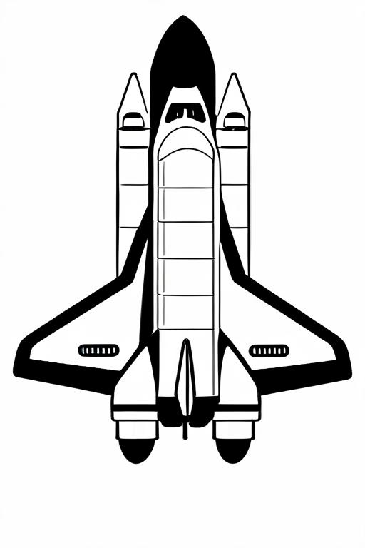 Space Coloring Page 27 for Kids