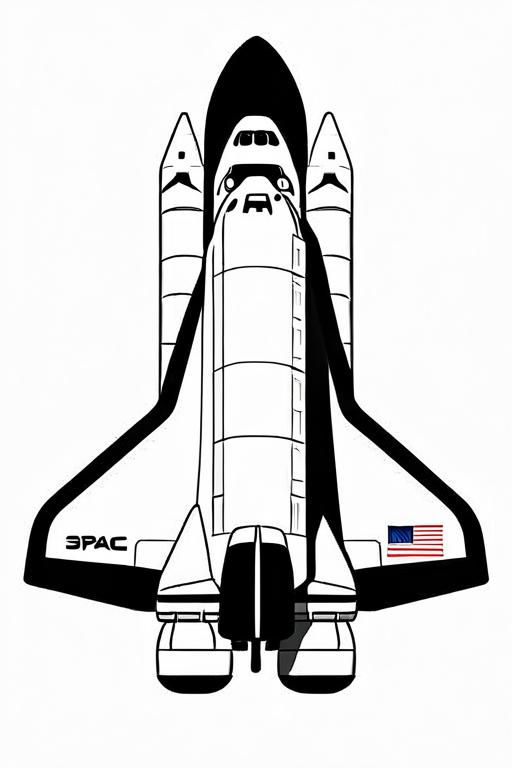 Space Coloring Page 29 for Kids