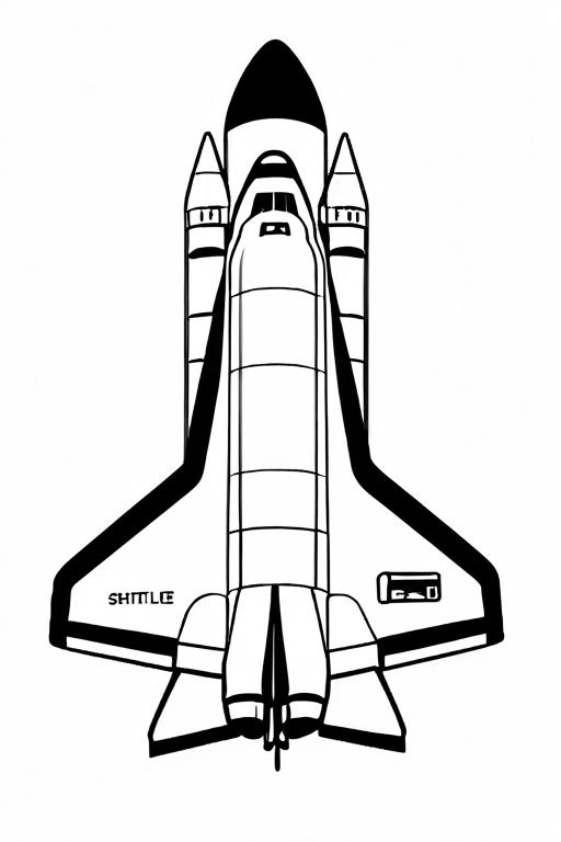 Space Coloring Page 30 for Kids