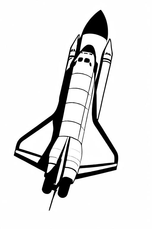 Space Coloring Page 33 for Kids