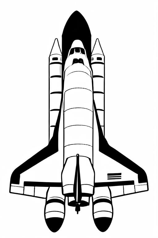 Space Coloring Page 35 for Kids