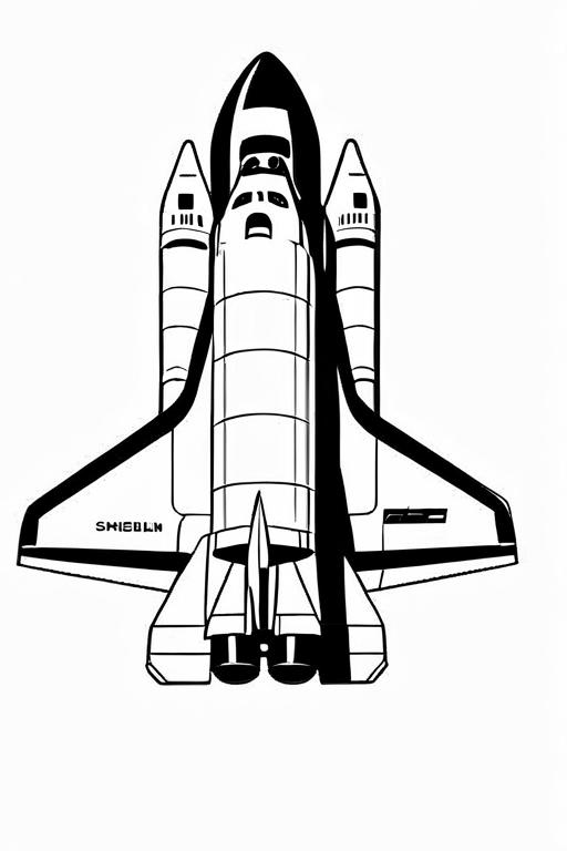 Space Coloring Page 39 for Kids