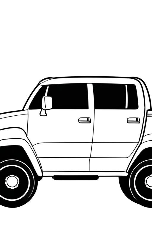 Truck Coloring Page 20 for Kids