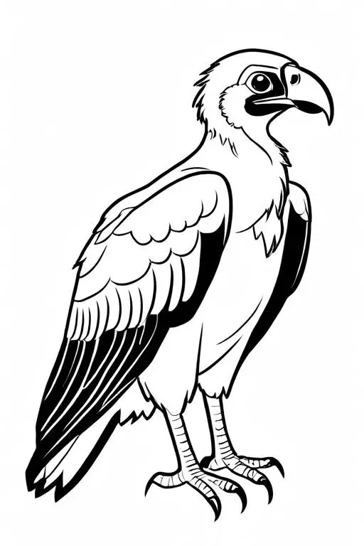 Vulture Coloring Page 27 for Kids