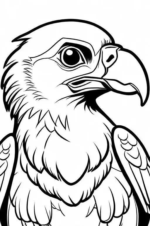 Vulture Coloring Page 28 for Kids