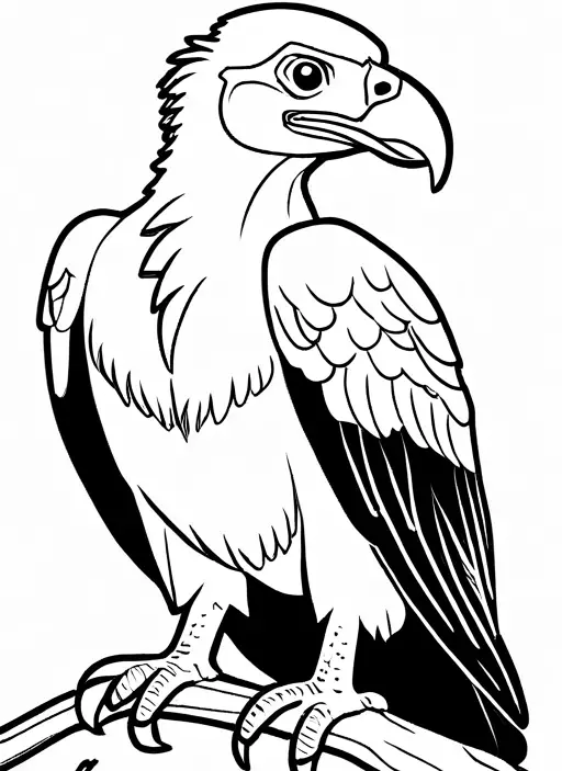 10 Vulture Coloring Pages For Kids