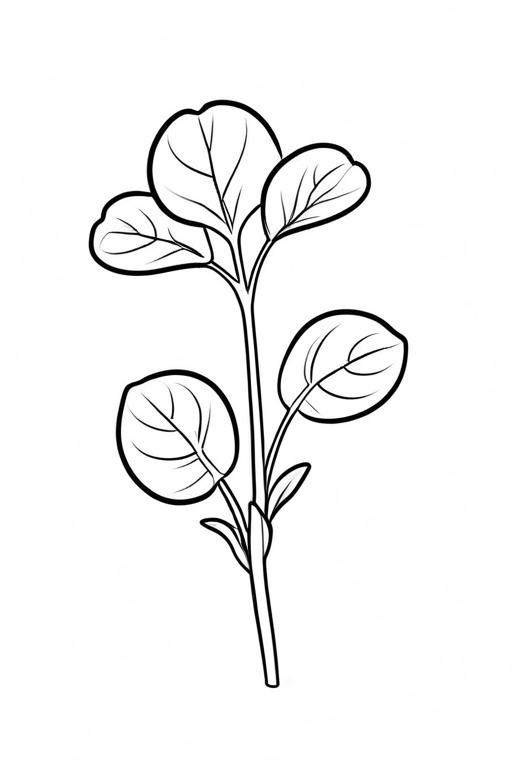 Watercress Coloring Page 13 for Kids