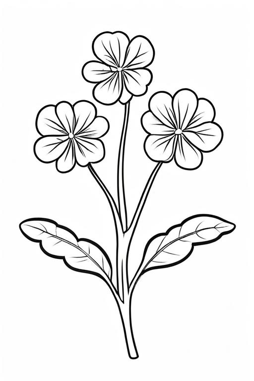 Watercress Coloring Page 15 for Kids