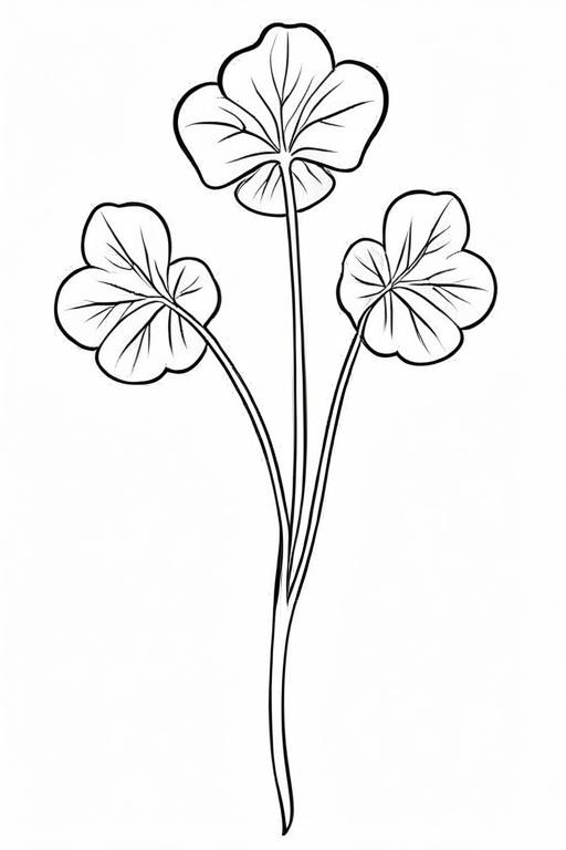 Watercress Coloring Page 22 for Kids