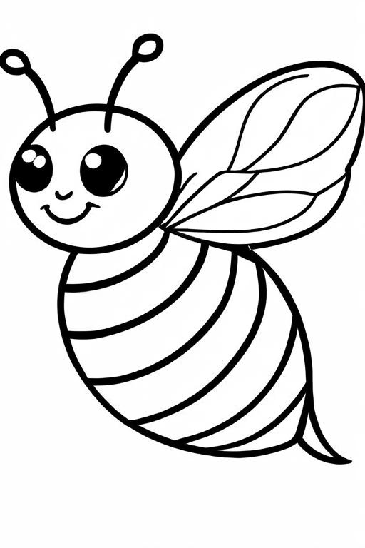 Bumblebee Coloring Page 13 for Kids