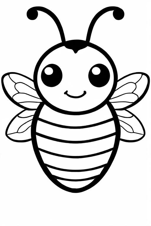 Bumblebee Coloring Page 21 for Kids