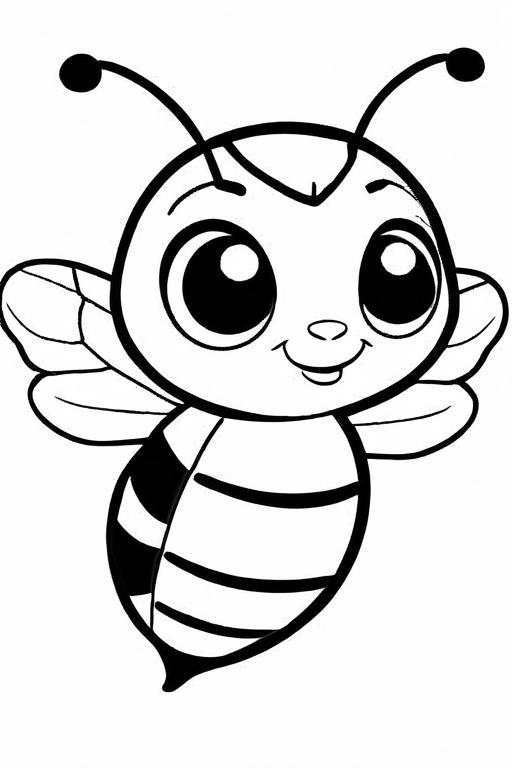 Bumblebee Coloring Page 22 for Kids