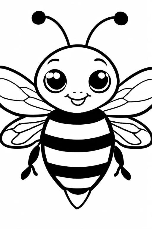 Bumblebee Coloring Page 23 for Kids