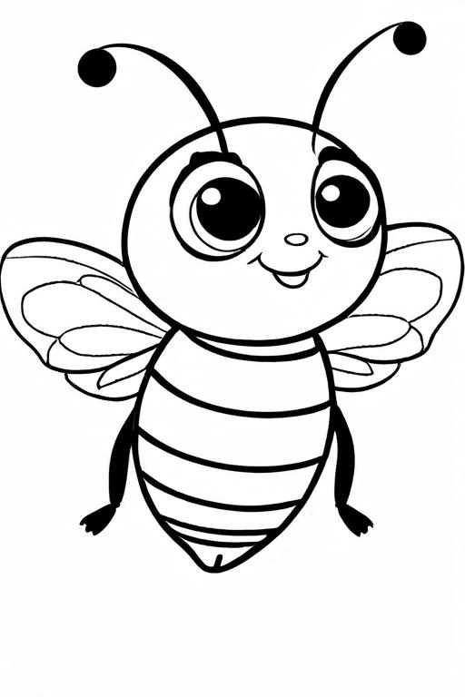 Bumblebee Coloring Page 26 for Kids