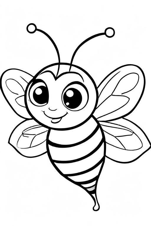 Bumblebee Coloring Page 27 for Kids