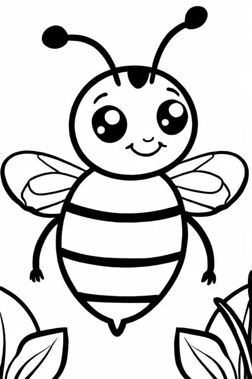 Bumblebee Coloring Page 28 for Kids