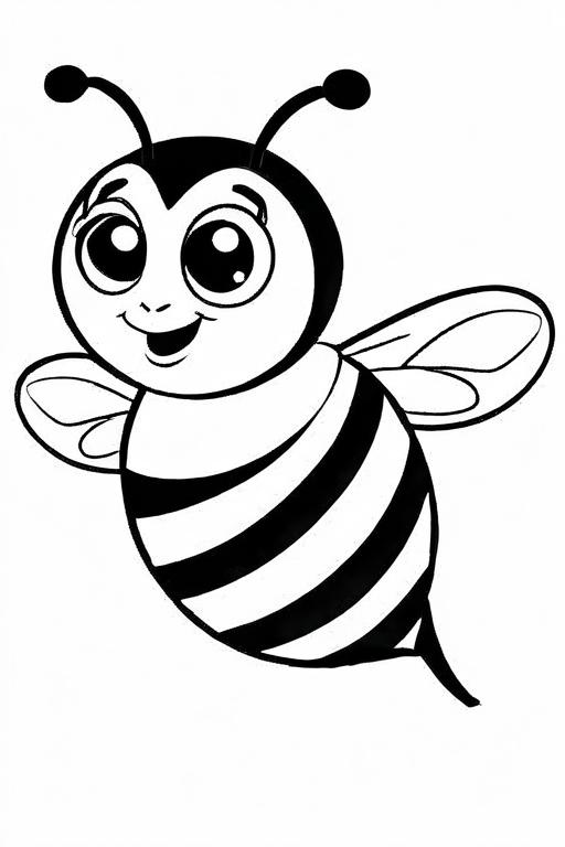 Bumblebee Coloring Page 35 for Kids