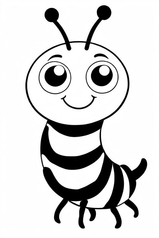 Caterpillar Coloring Page 46 for Kids