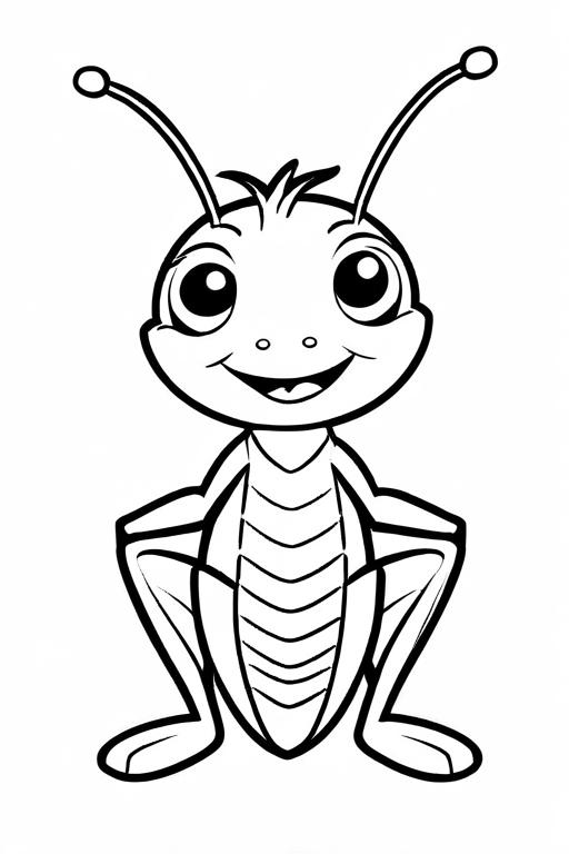 Cricket Coloring Page 31 for Kids