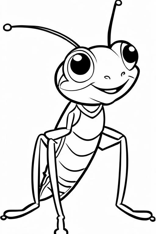 Cricket Coloring Page 34 for Kids