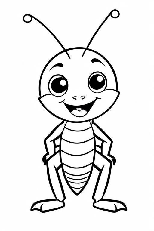 Cricket Coloring Page 49 for Kids