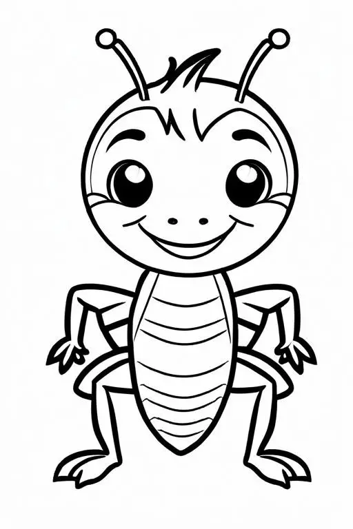 Cricket Coloring Page 52 for Kids