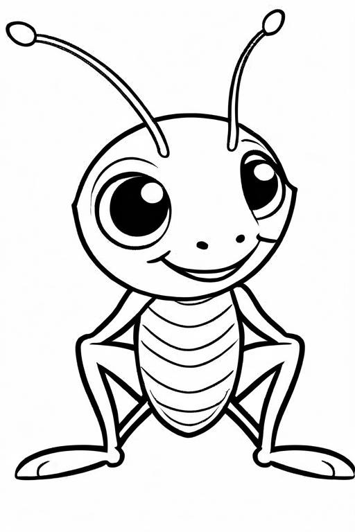 Cricket Coloring Page 73 for Kids