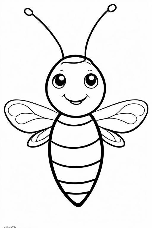 Firefly Coloring Page 20 for Kids