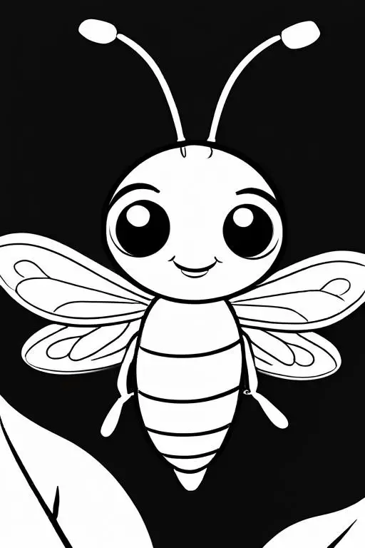 Firefly Coloring Page 27 for Kids