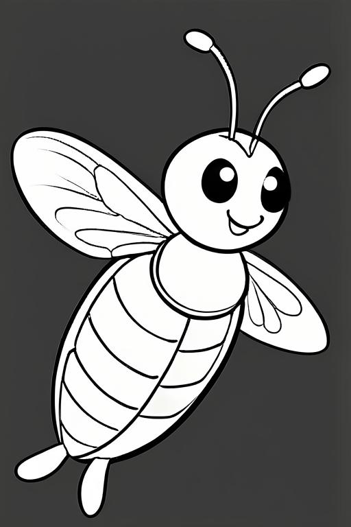 Firefly Coloring Page 31 for Kids