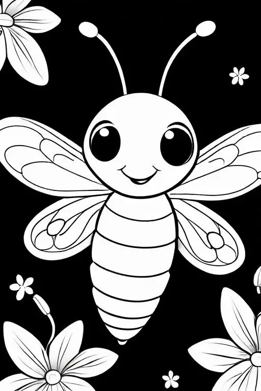 Firefly Coloring Page 49 for Kids