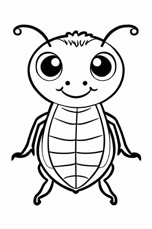 Flea Coloring Page 15 for Kids