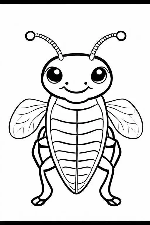 Flea Coloring Page 17 for Kids