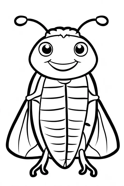 Flea Coloring Page 18 for Kids