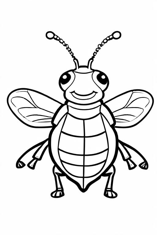 Flea Coloring Page 20 for Kids