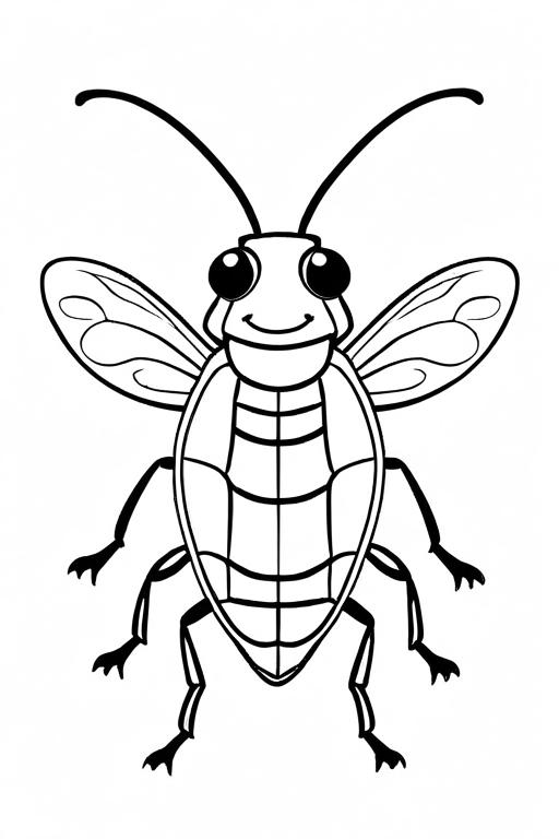 Flea Coloring Page 21 for Kids