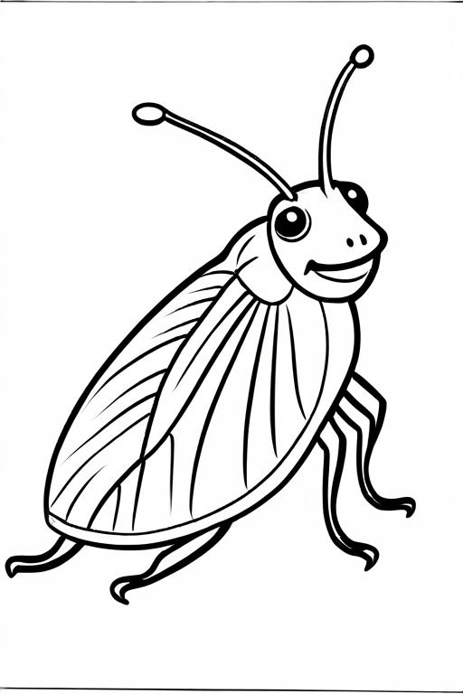 Flea Coloring Page 27 for Kids