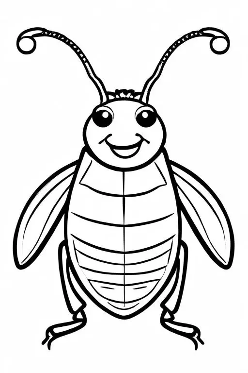 Flea Coloring Page 30 for Kids