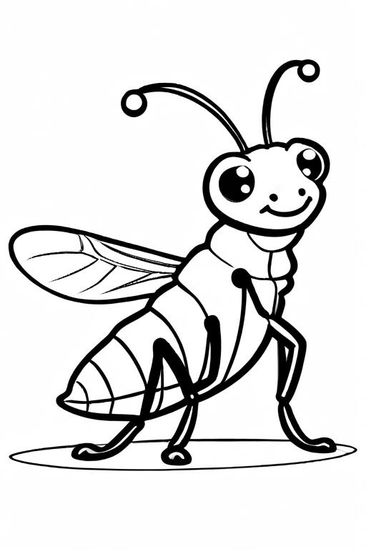 Flea Coloring Page 49 for Kids